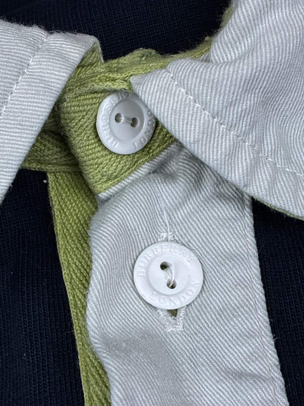 vintage Burberry polo long {XL}
