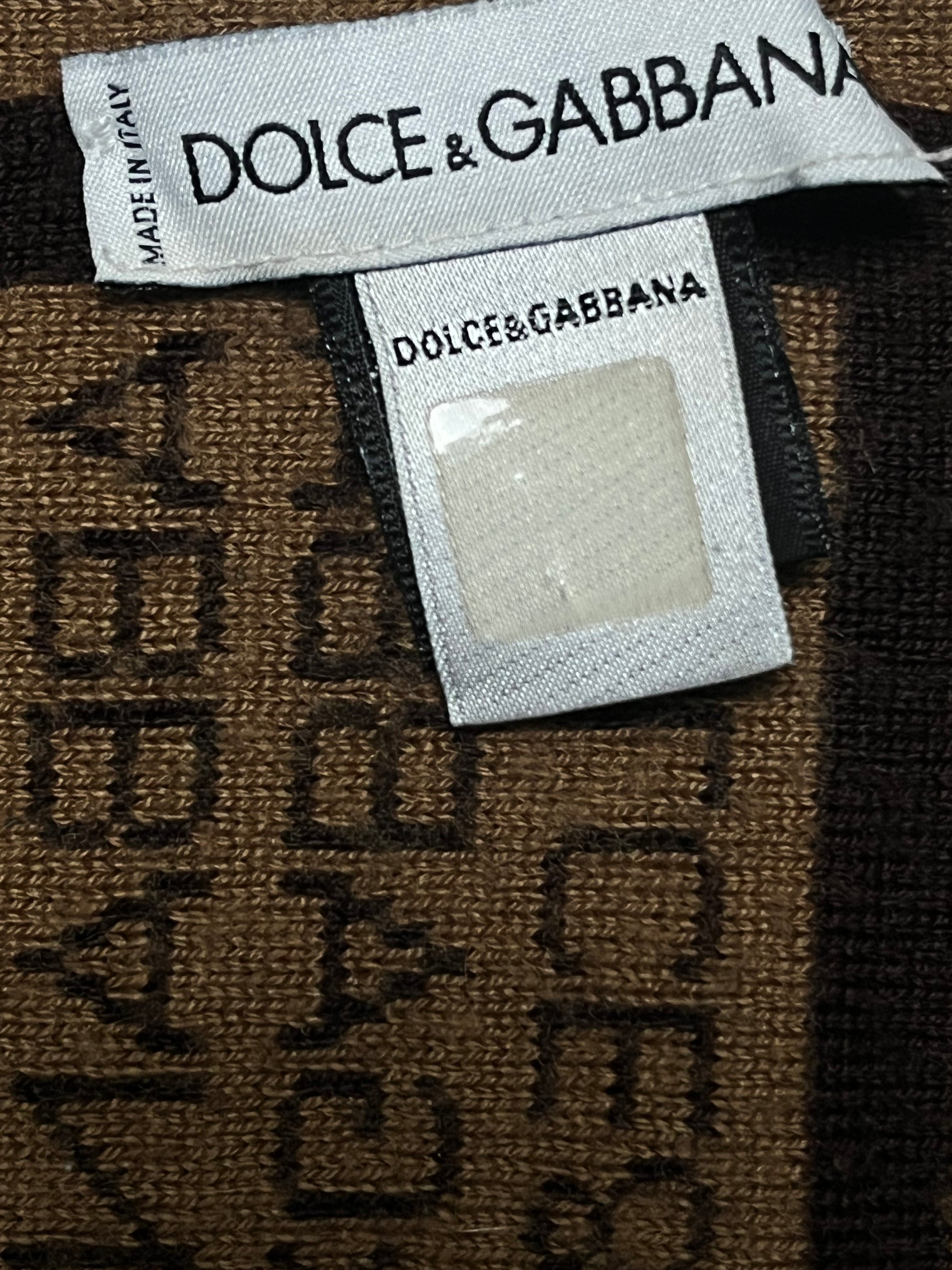 vintage Dolce & Gabbana scarf