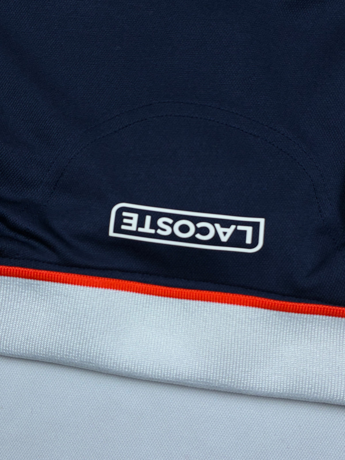 navyblue Lacoste polo {S}