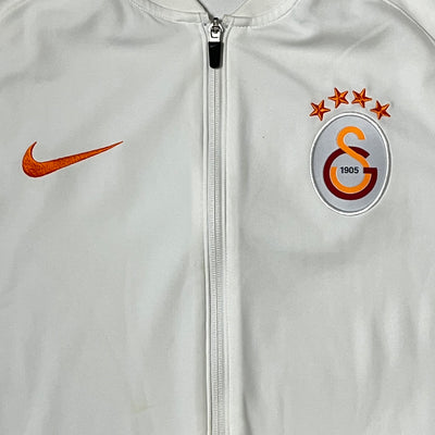 white Nike Galatasaray Istanbul trackjacket {M}