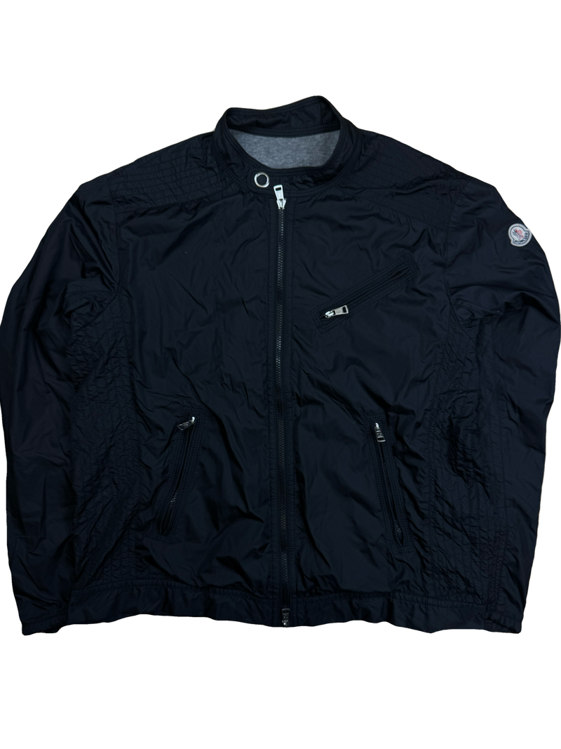 vintage black Moncler windbreaker {L}