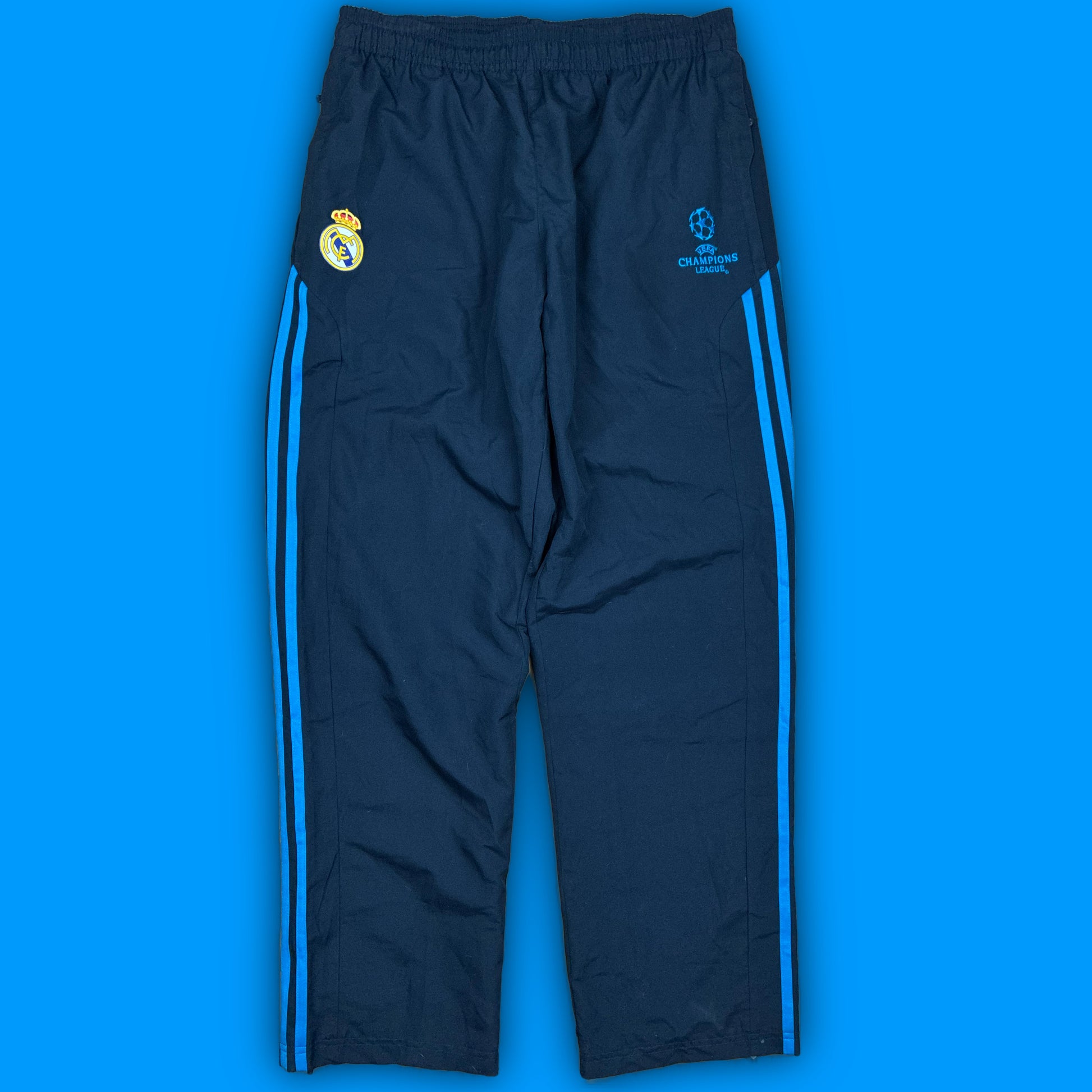 vintage Adidas Real Madrid trackpants {L}