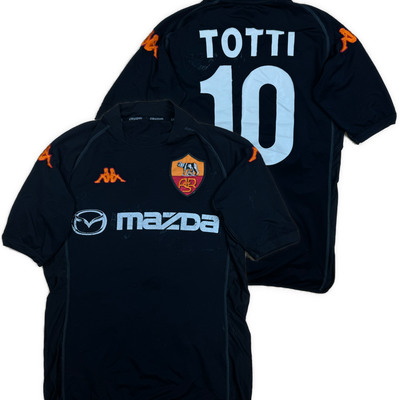 vintage Kappa AS Roma TOTTI10 away jersey {M}