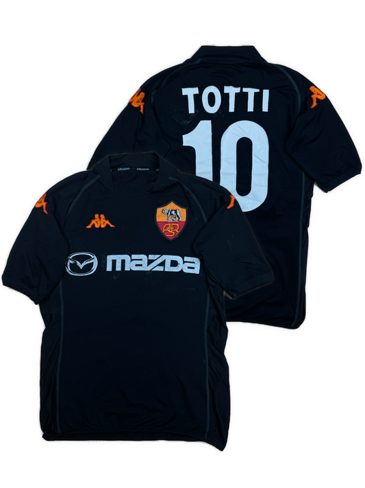 vintage Kappa AS Roma TOTTI10 away jersey {M}