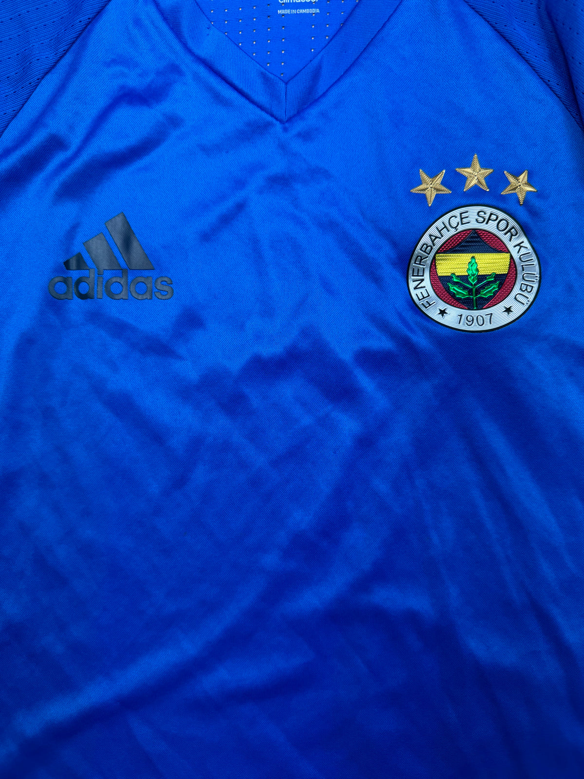 navyblue Adidas Fenerbache trainingjersey {XS}