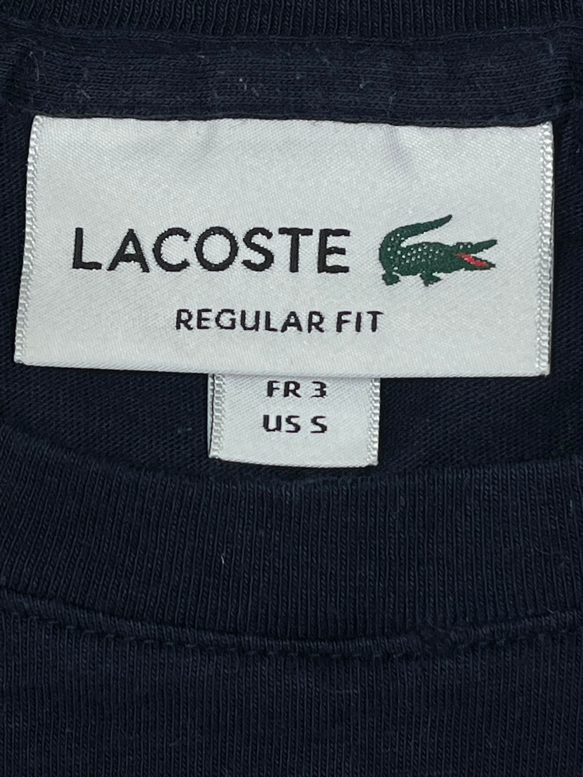 vintage Lacoste longsleeve {S}