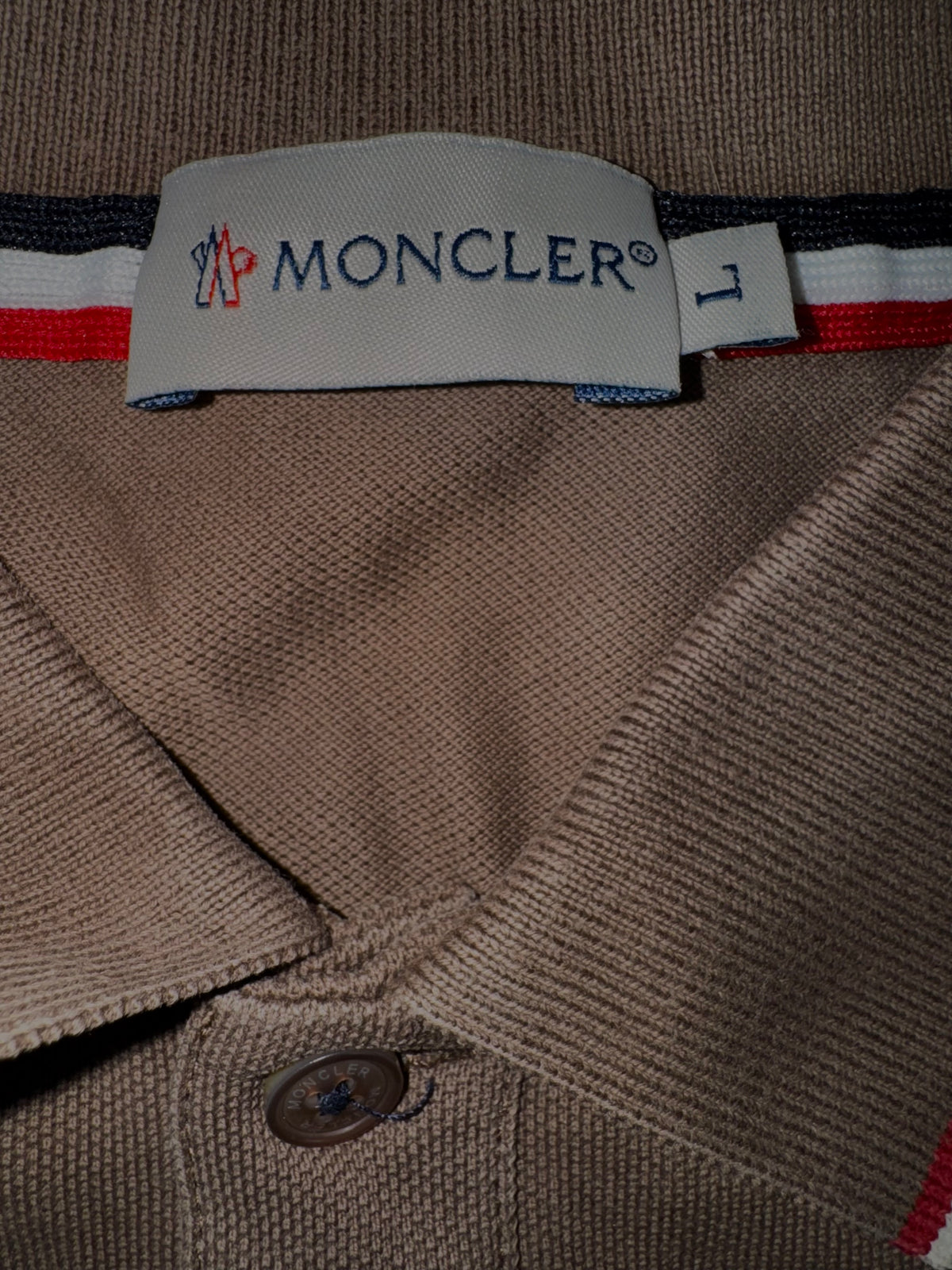 vintage Moncler polo long {L}