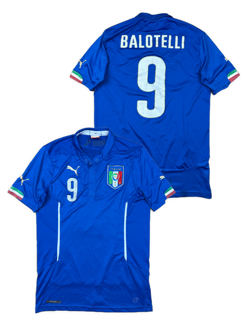 vintage Puma Italia Balotelli9 home jersey
