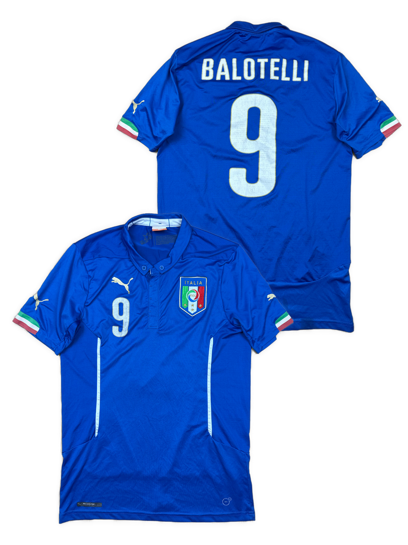 vintage Puma Italia Balotelli9 home jersey
