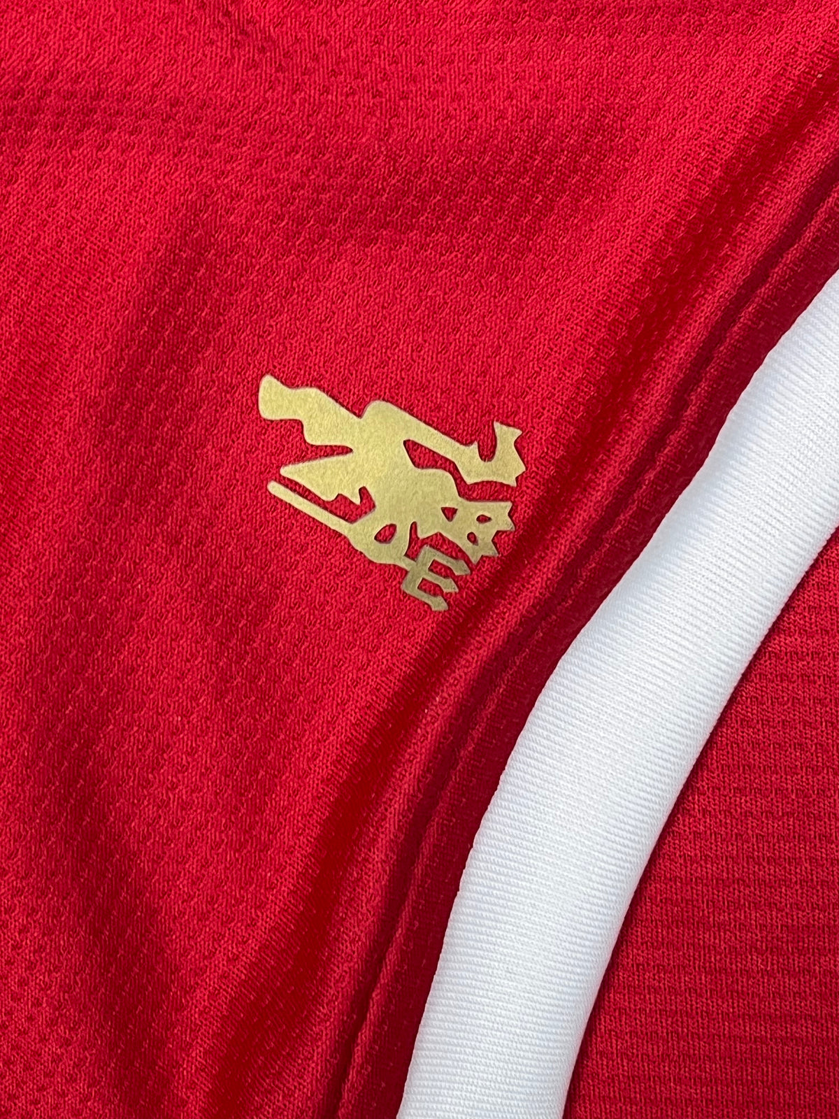 red Adidas Manchester United 2021-2022 home jersey DSWT {M}