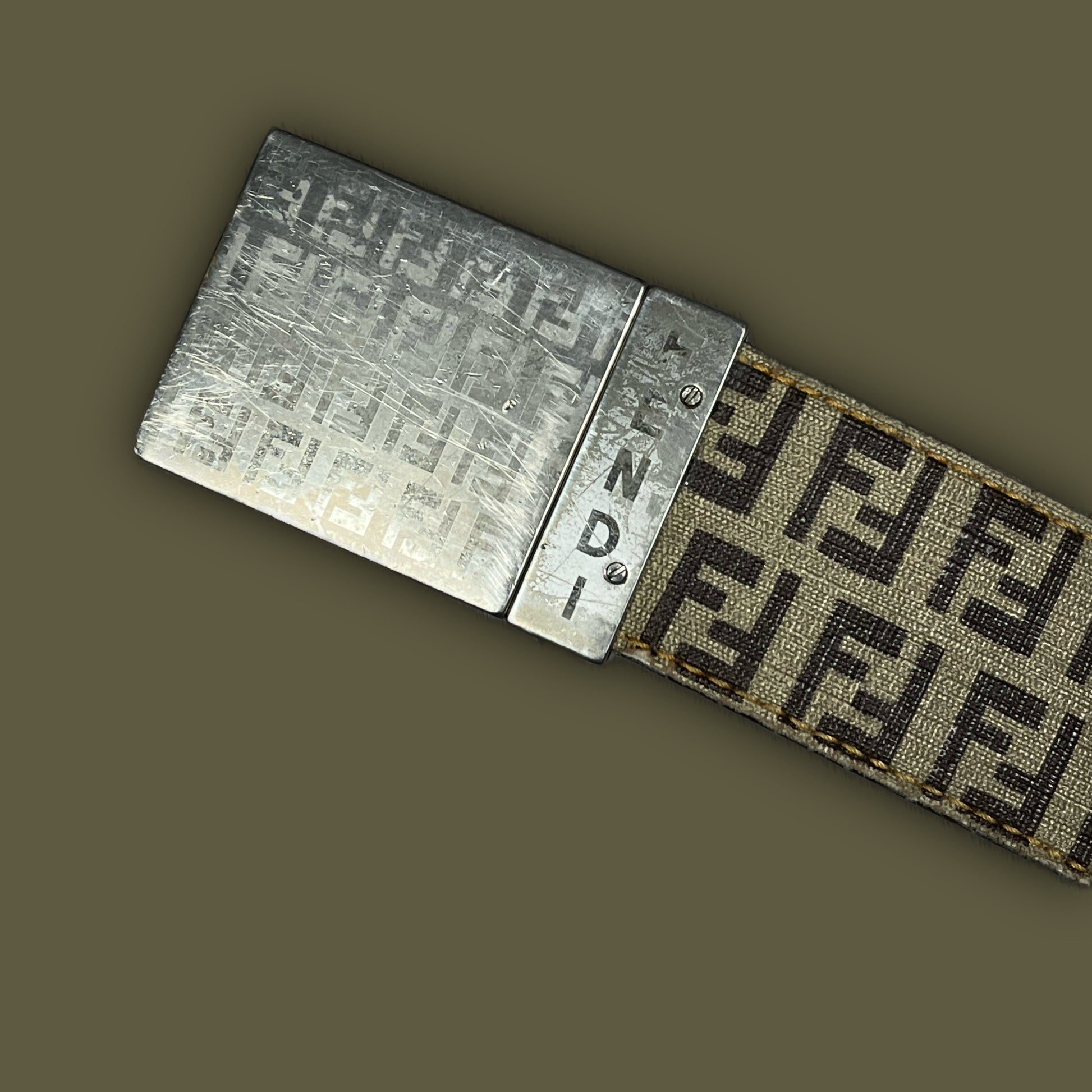 vintage reversible Fendi belt