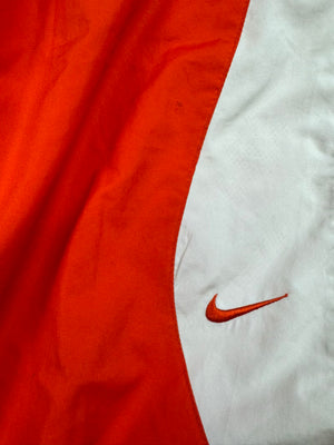 orange Nike TN TUNED trackpants {S}