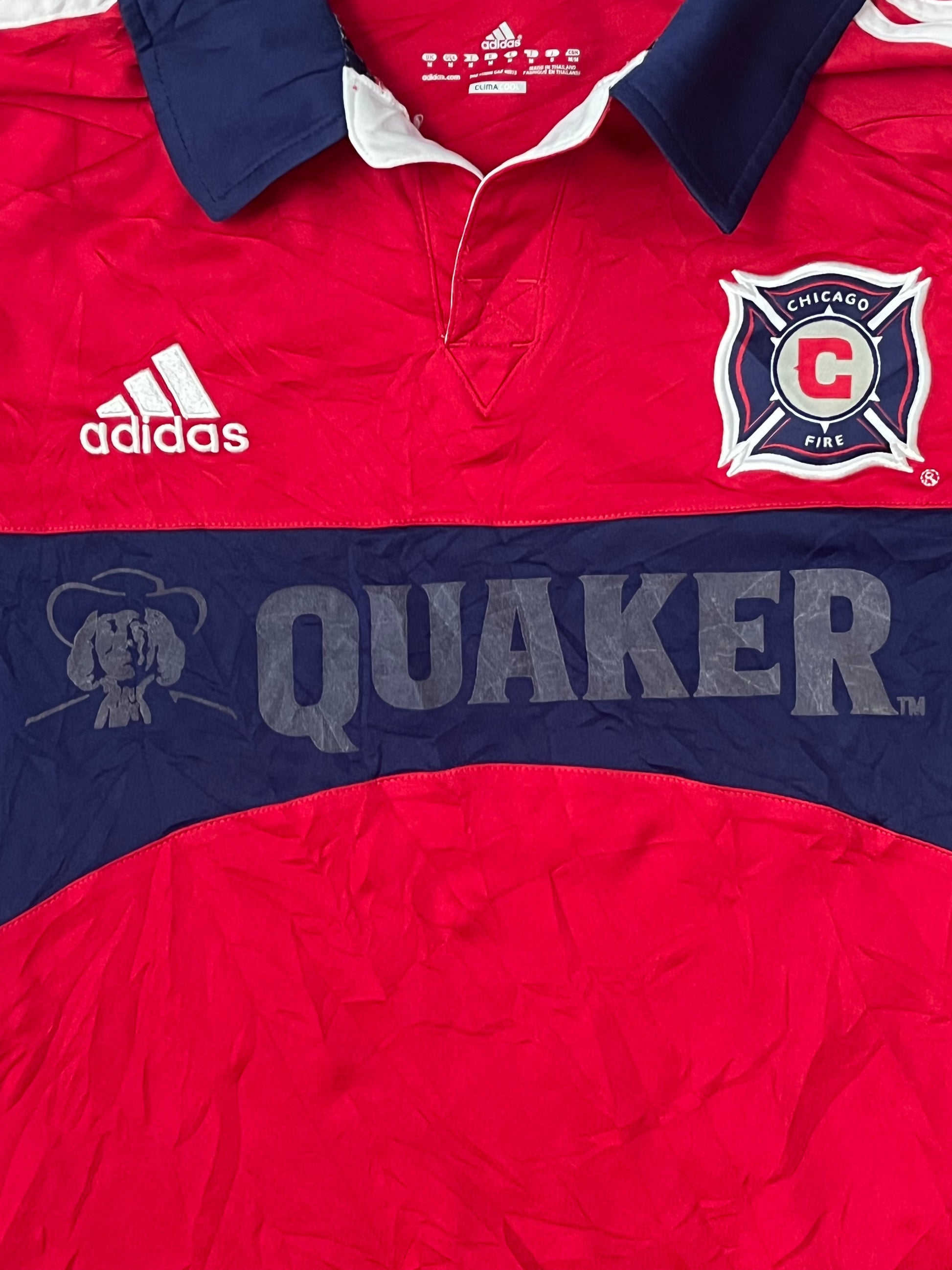 vintage Adidas Chicago Fire 2012-2013 home jersey {M}