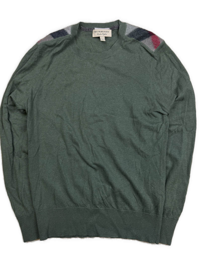 vintage Burberry knittedsweater {S}