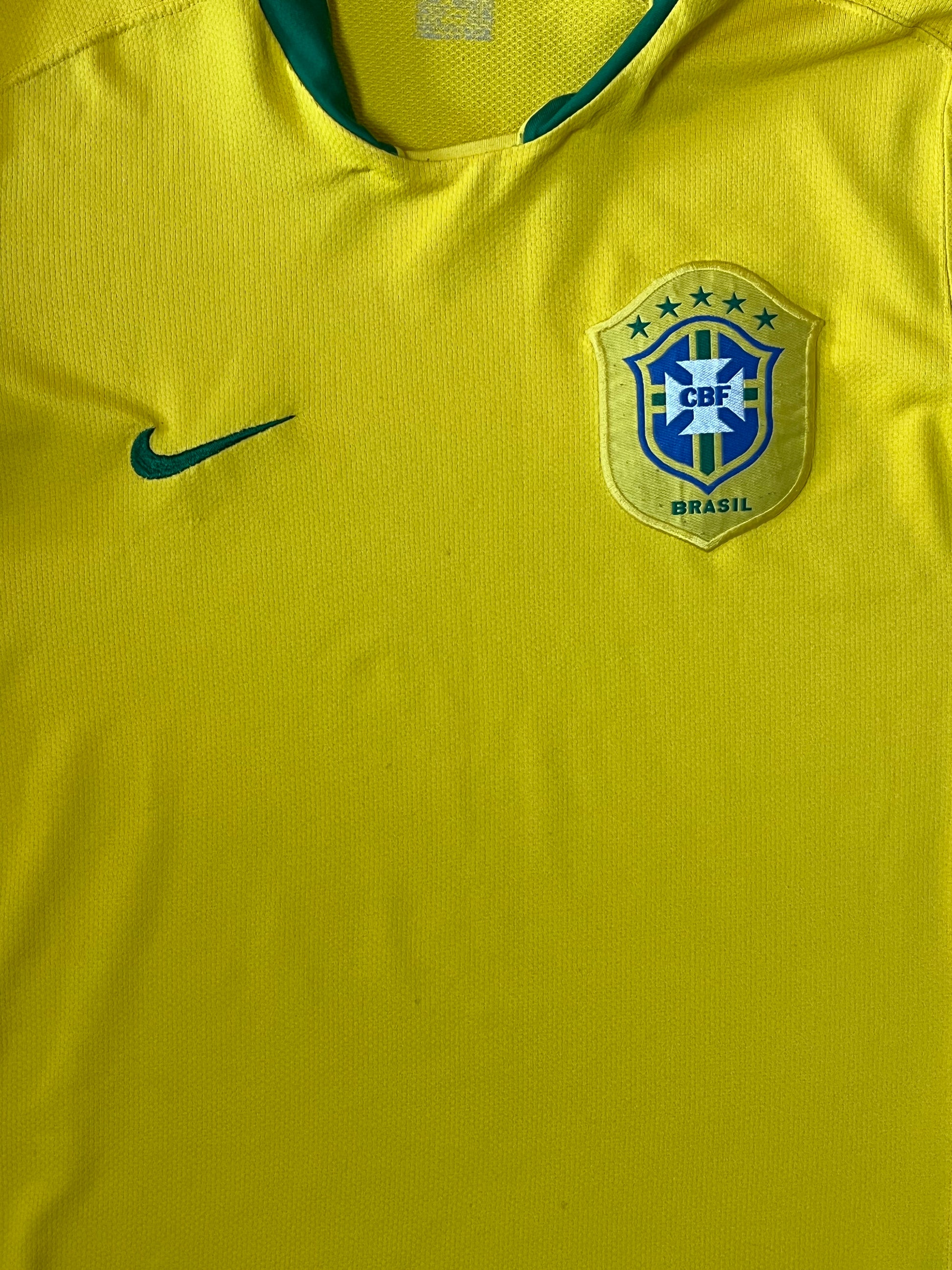 vintage Nike Brasil 2006 home jersey {M}