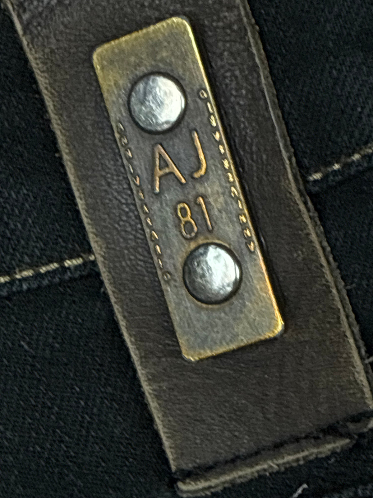 vintage Armani jeans {M}