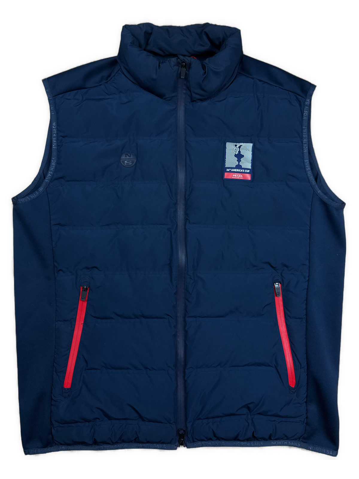 vintage Prada Americas Cup X North Sails vest