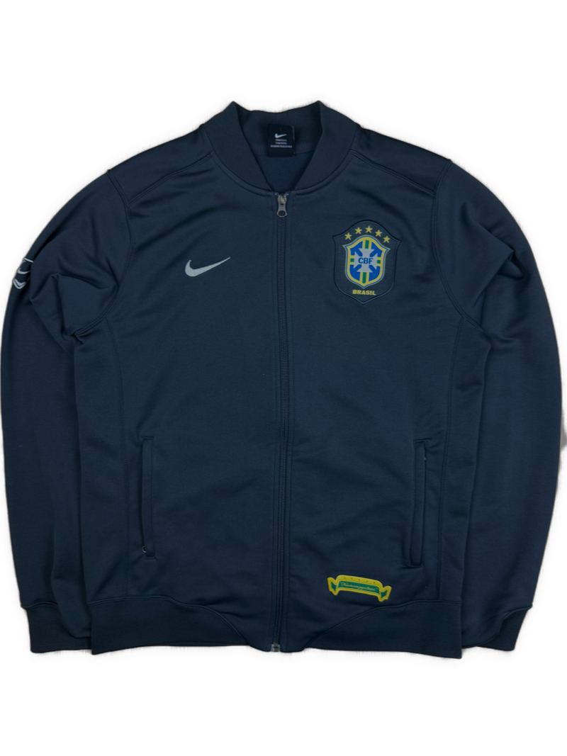 vintage Nike Brasil trackjacket {L}