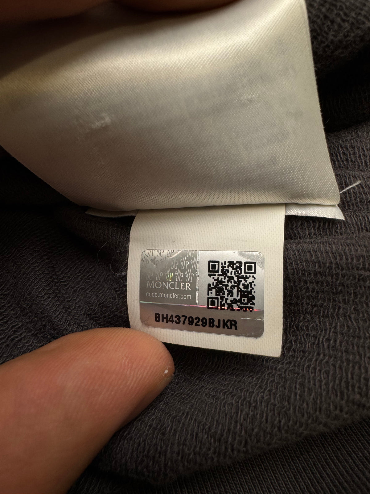 vintage Moncler sweatjacket {S}