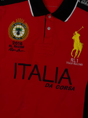 vintage Italia Polo Ralph Lauren polo {M}