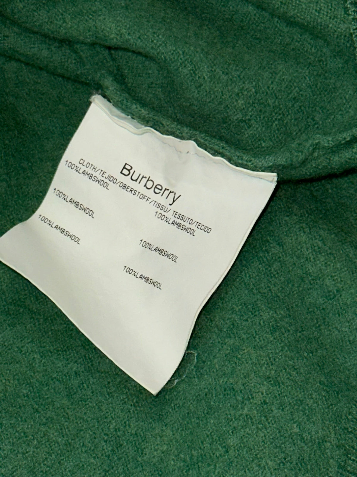 vintage Burberry knittedsweater {M}
