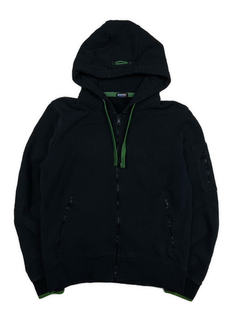 vintage Blauer sweatjacket {L}
