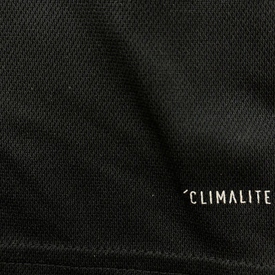 black Adidas Manchester United polo {S}