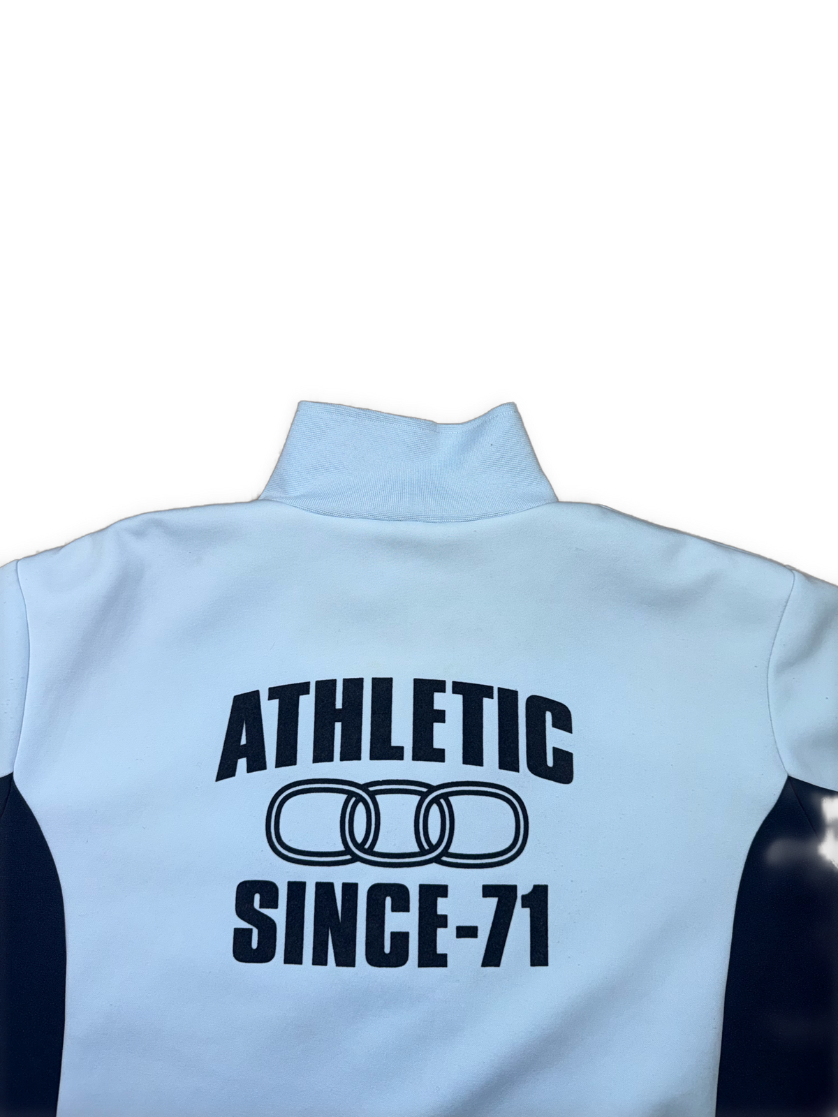 vintage babyblue Nike sweatjacket {XL}