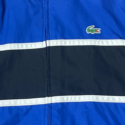 blue Lacoste windbreaker {M}