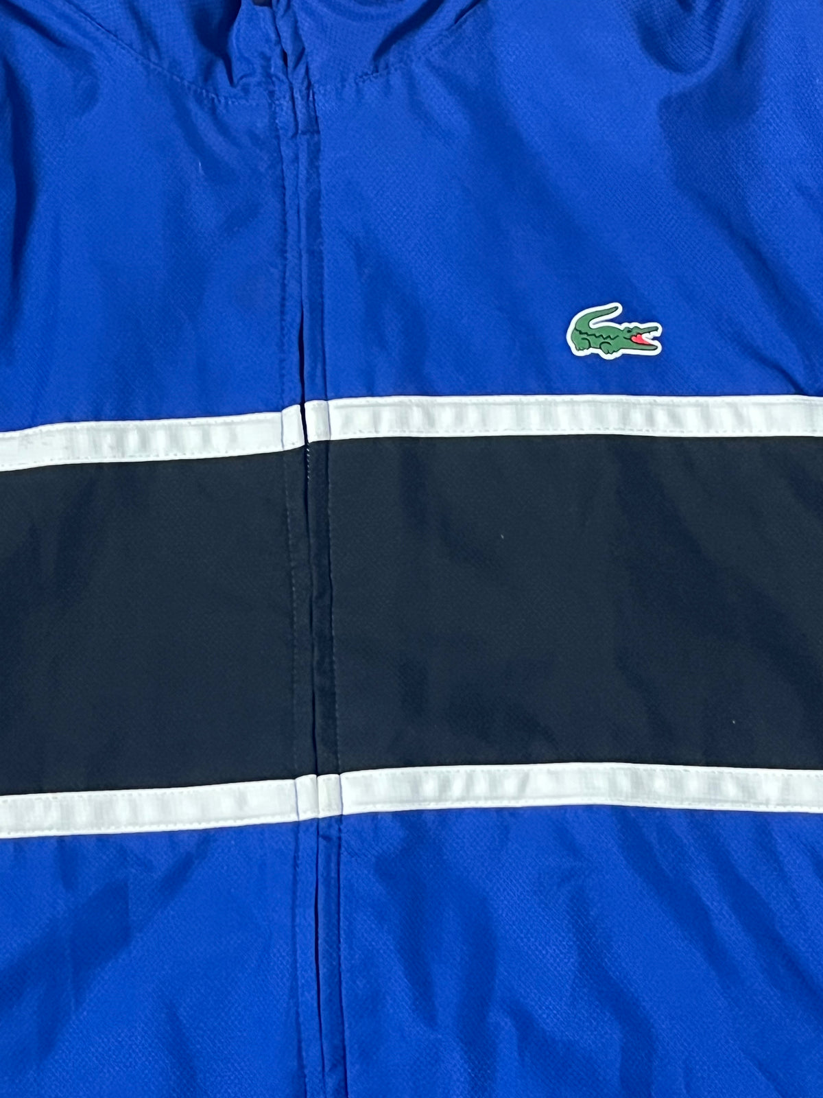 blue Lacoste windbreaker {M}
