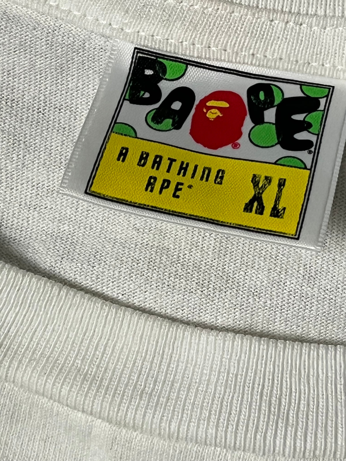 vintage BAPE a bathing ape t-shirt {XL}