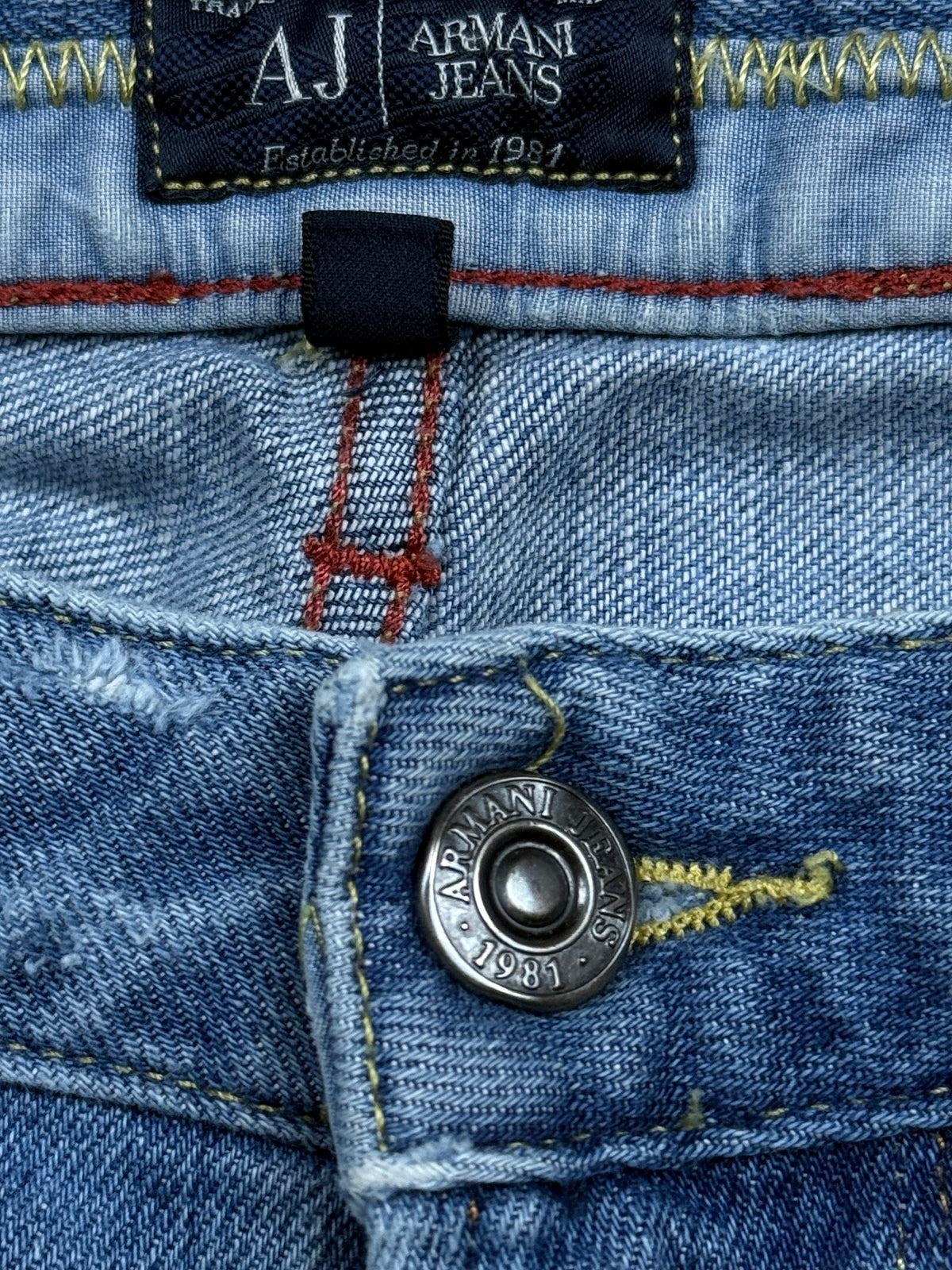 vintage Armani jeans