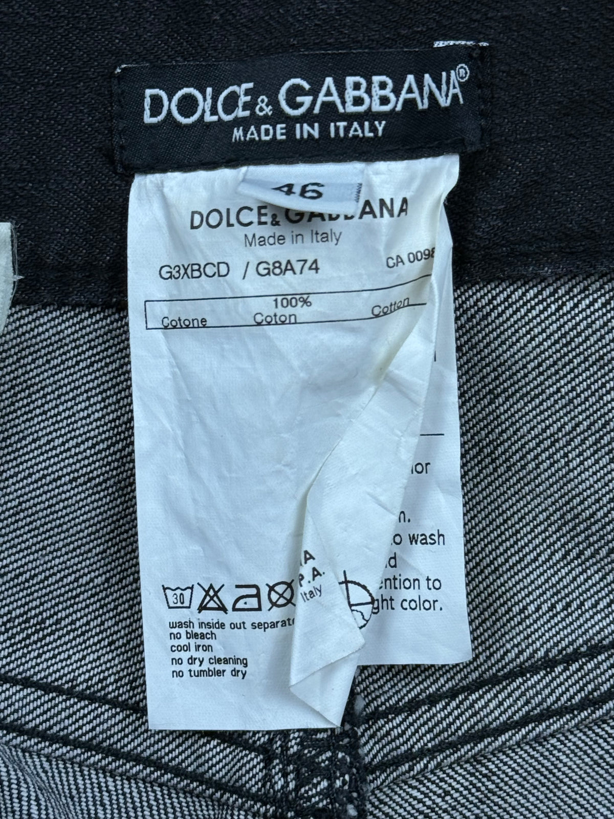 vintage Dolce & Gabbana jeans