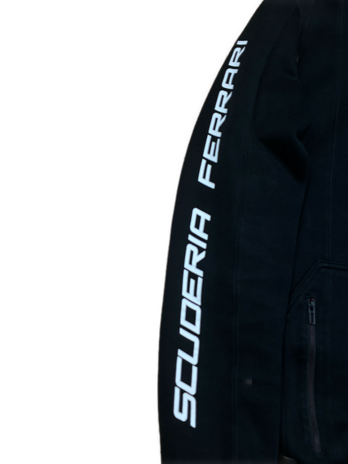 black Puma Ferrari sweatjacket {M}