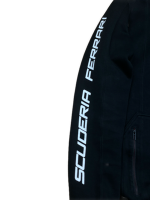 black Puma Ferrari sweatjacket {M}