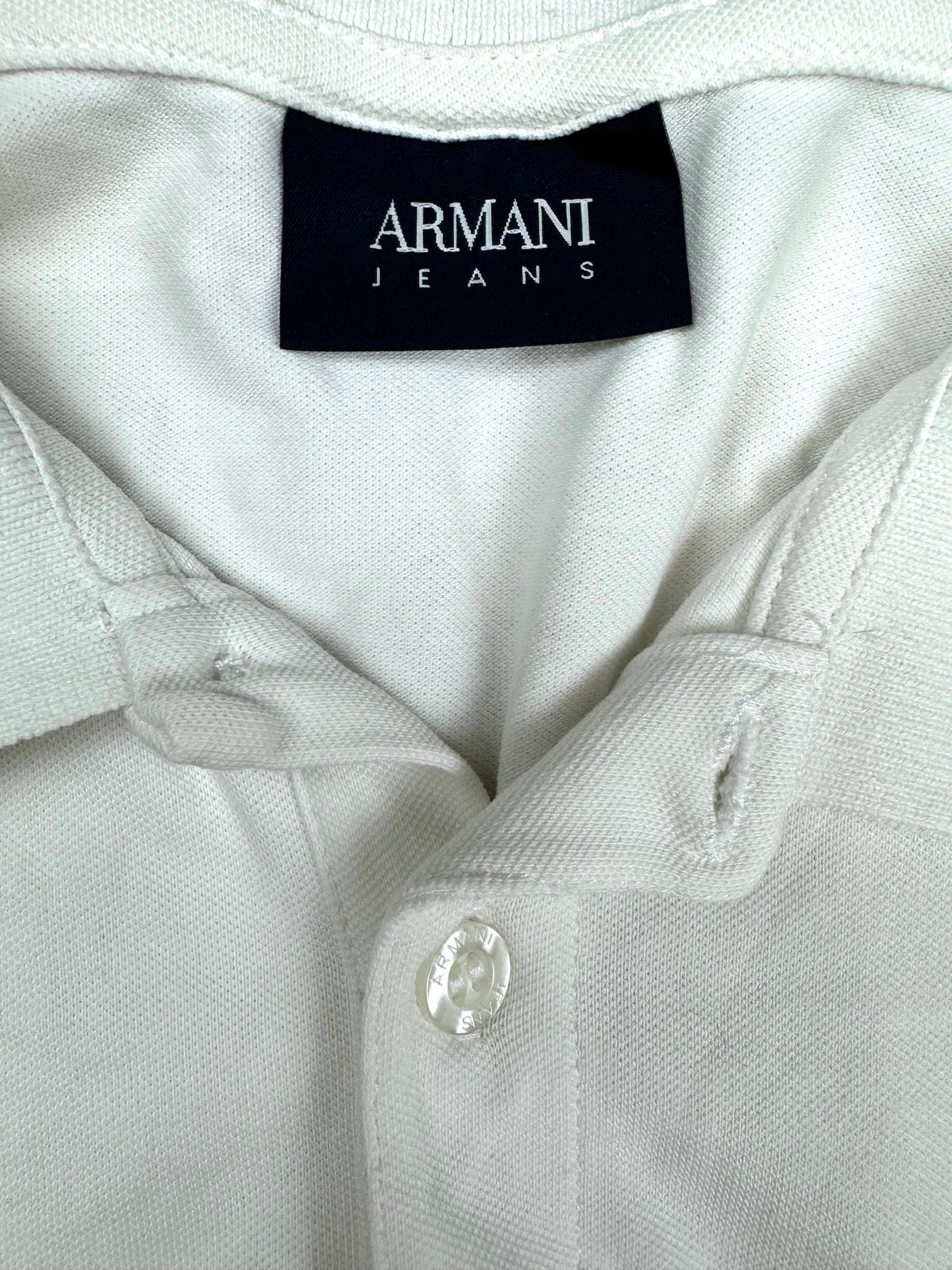 vintage Armani Jeans polo {S}