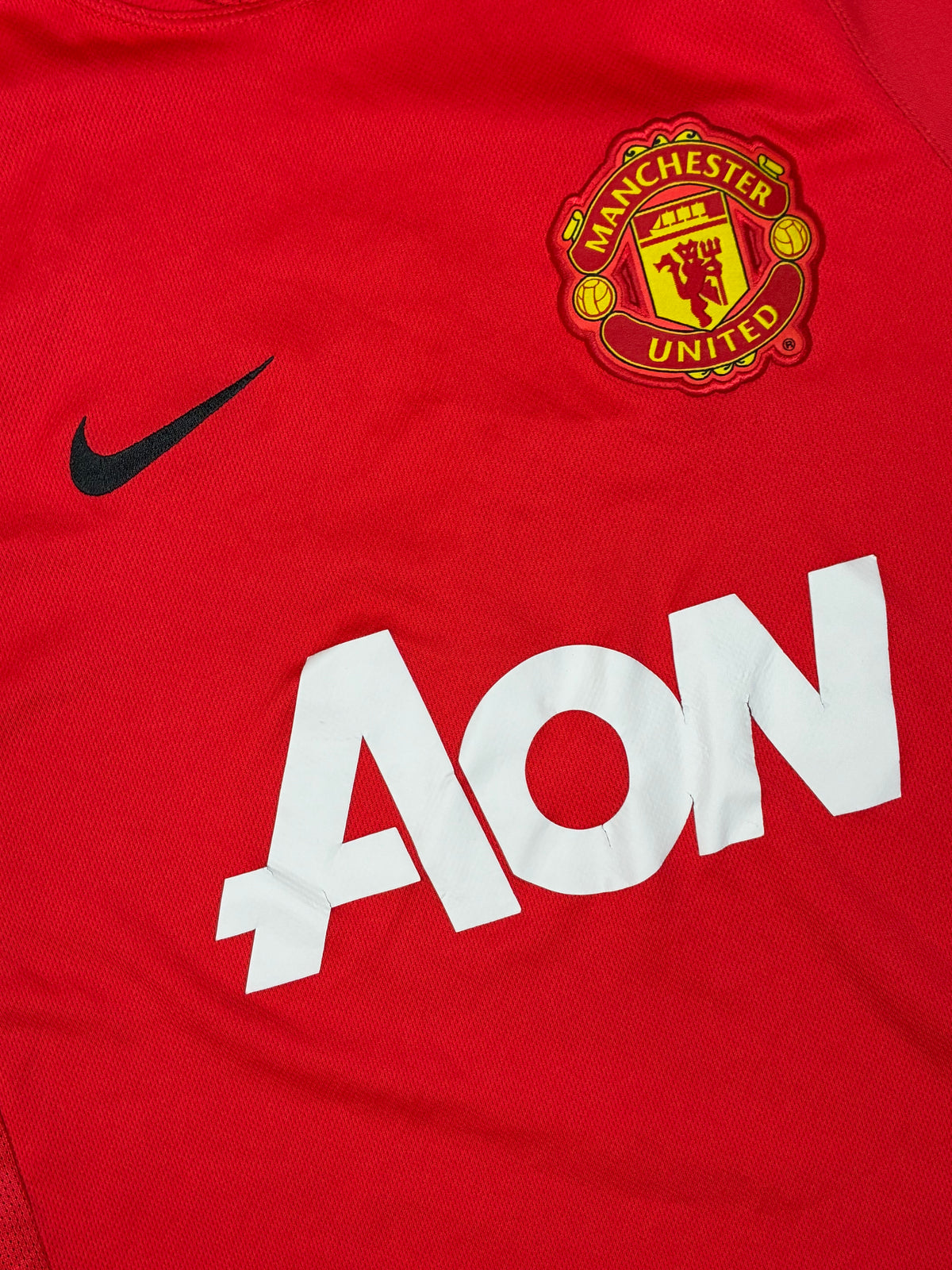 vintage Nike Manchester United trainingjersey {XS}