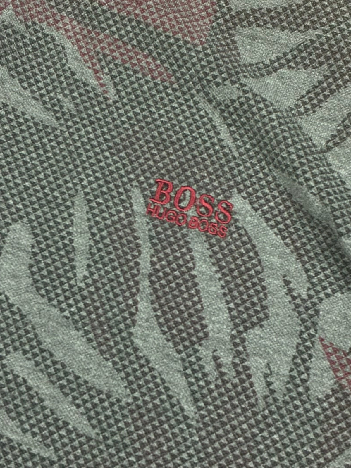grey Hugo Boss polo {M}