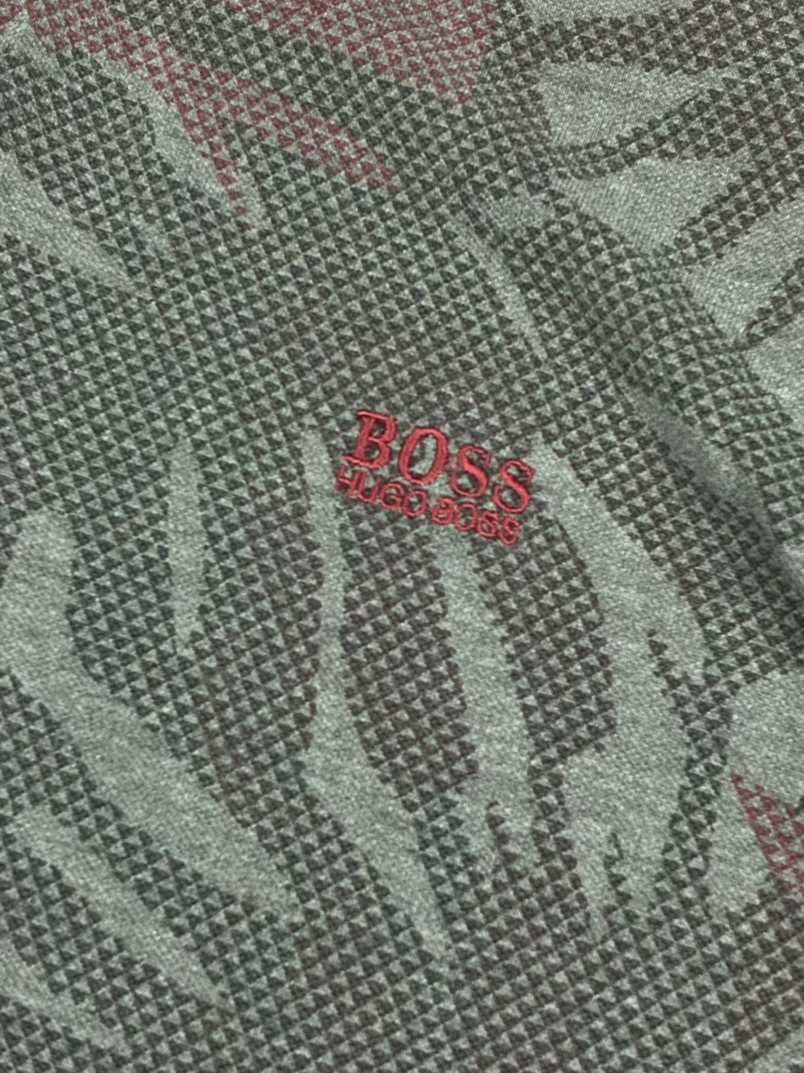 grey Hugo Boss polo {M}