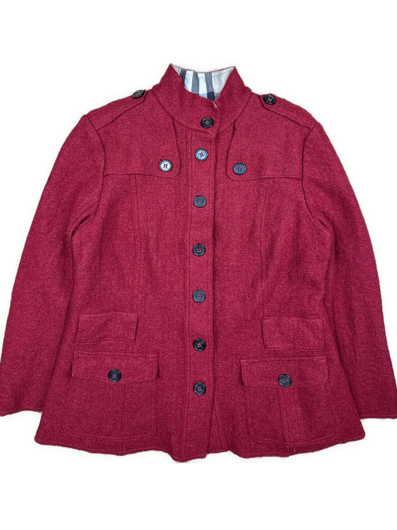 vintage Burberry coat {S}