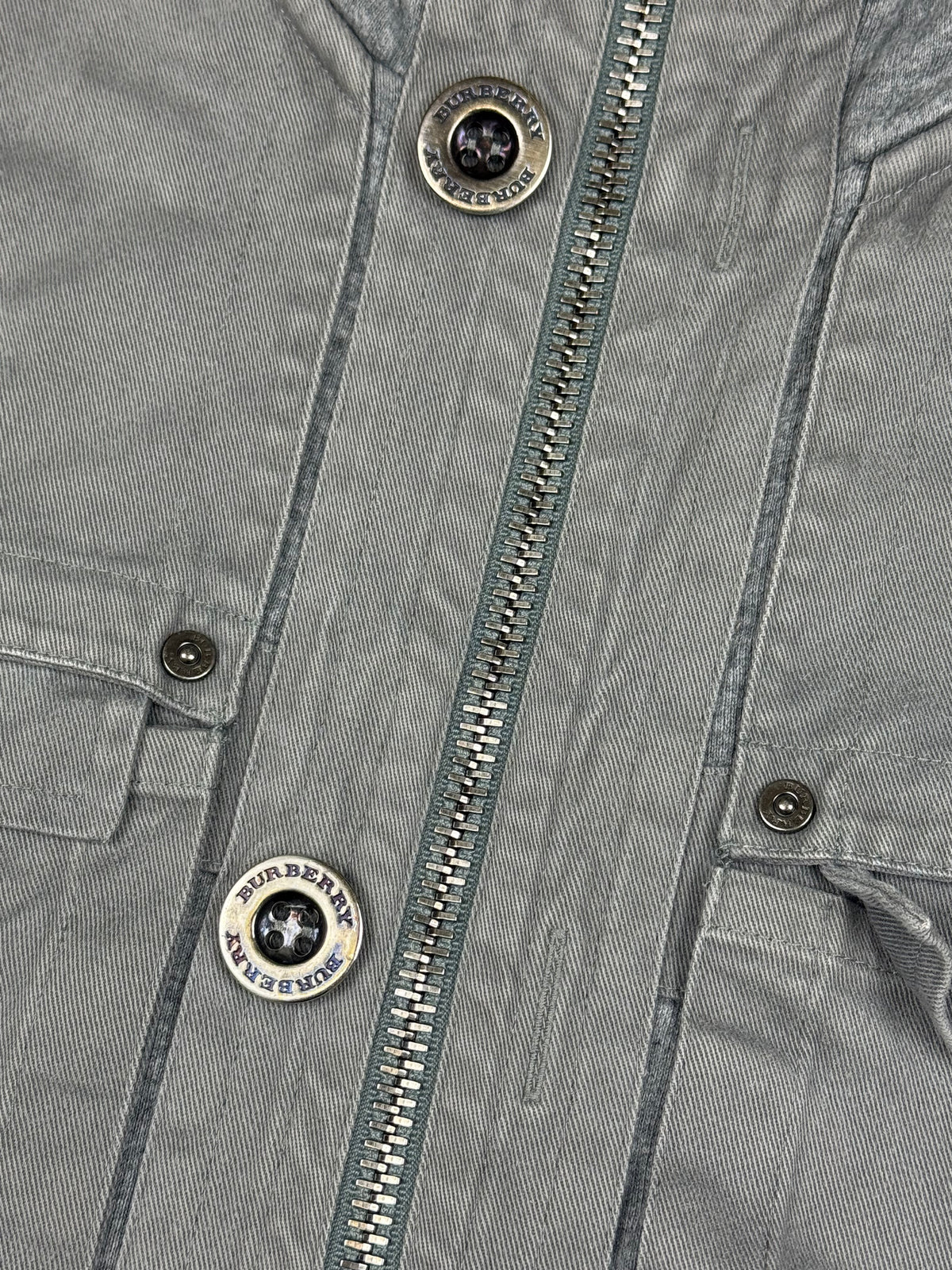 vintage Burberry sweatjacket {L}