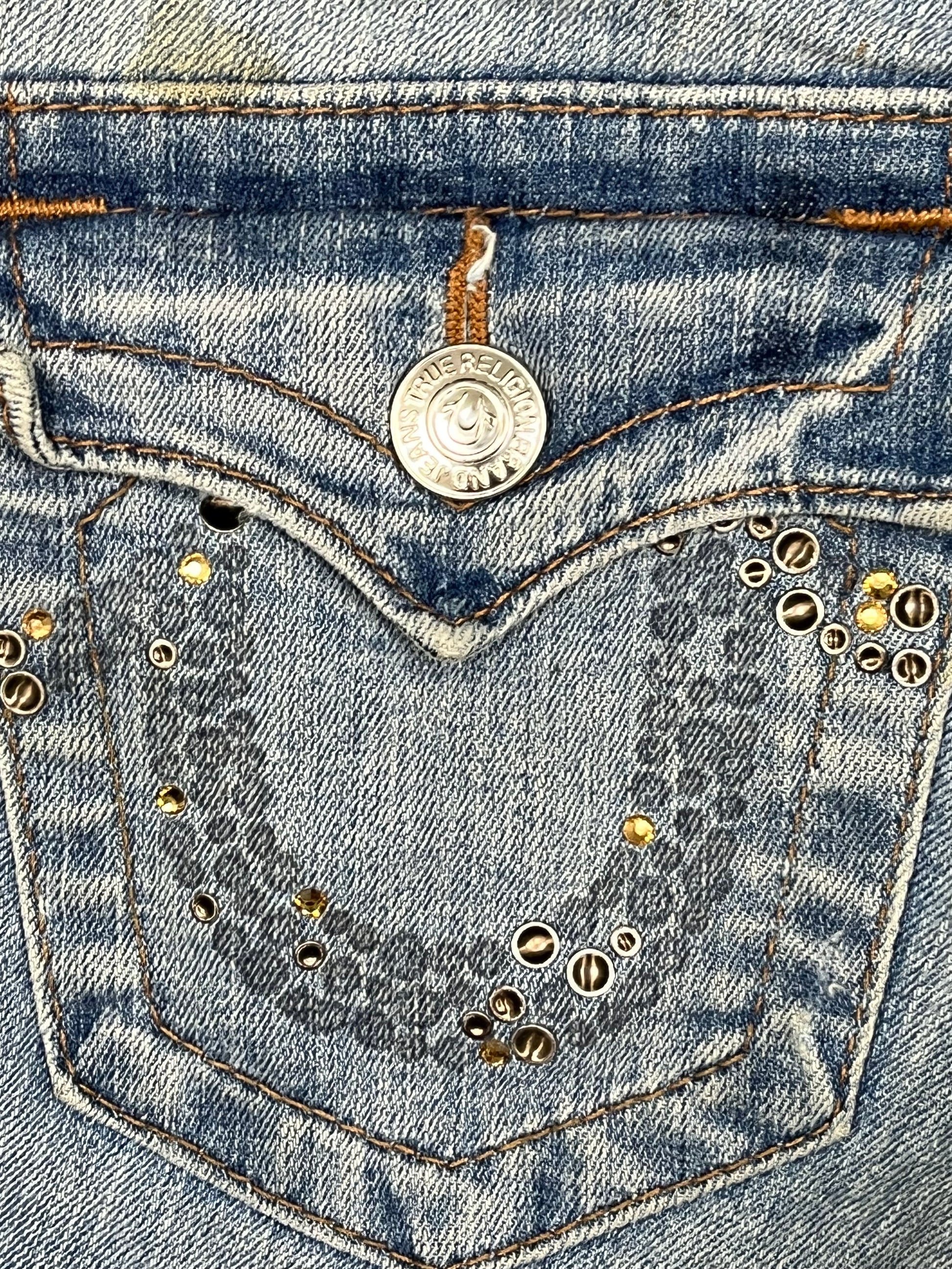 vintage True Religion shorts {S}