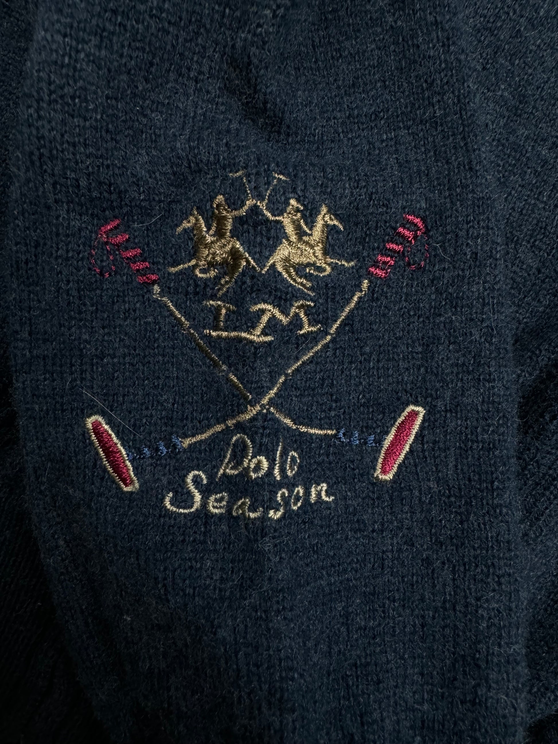 vintage La Martina sweatjacket {S}