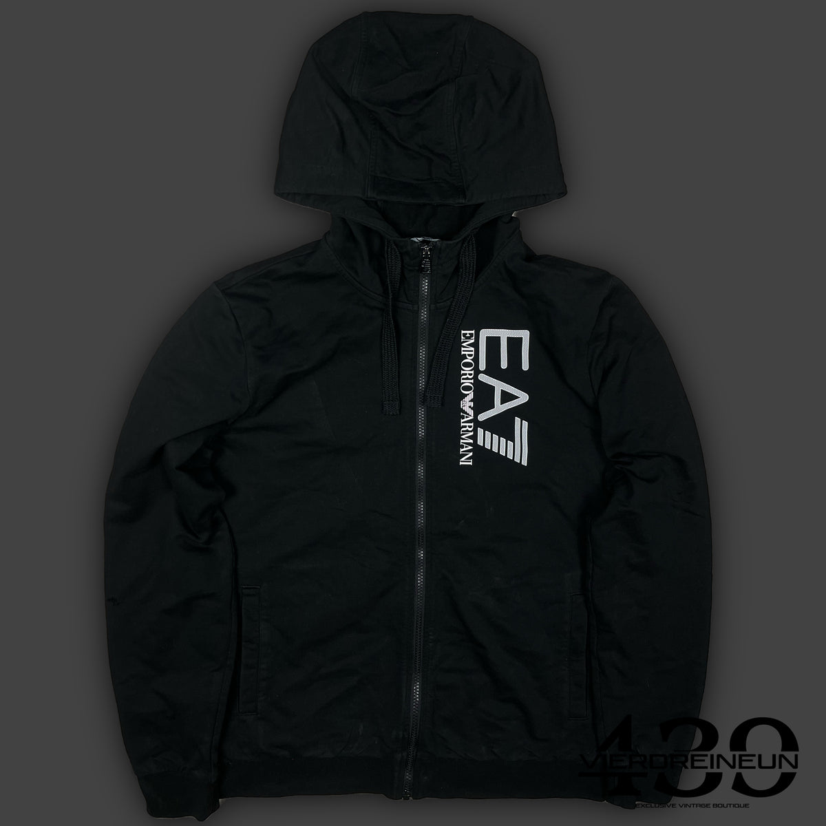 vintage EA7 Emporio Armani sweatjacket {L}