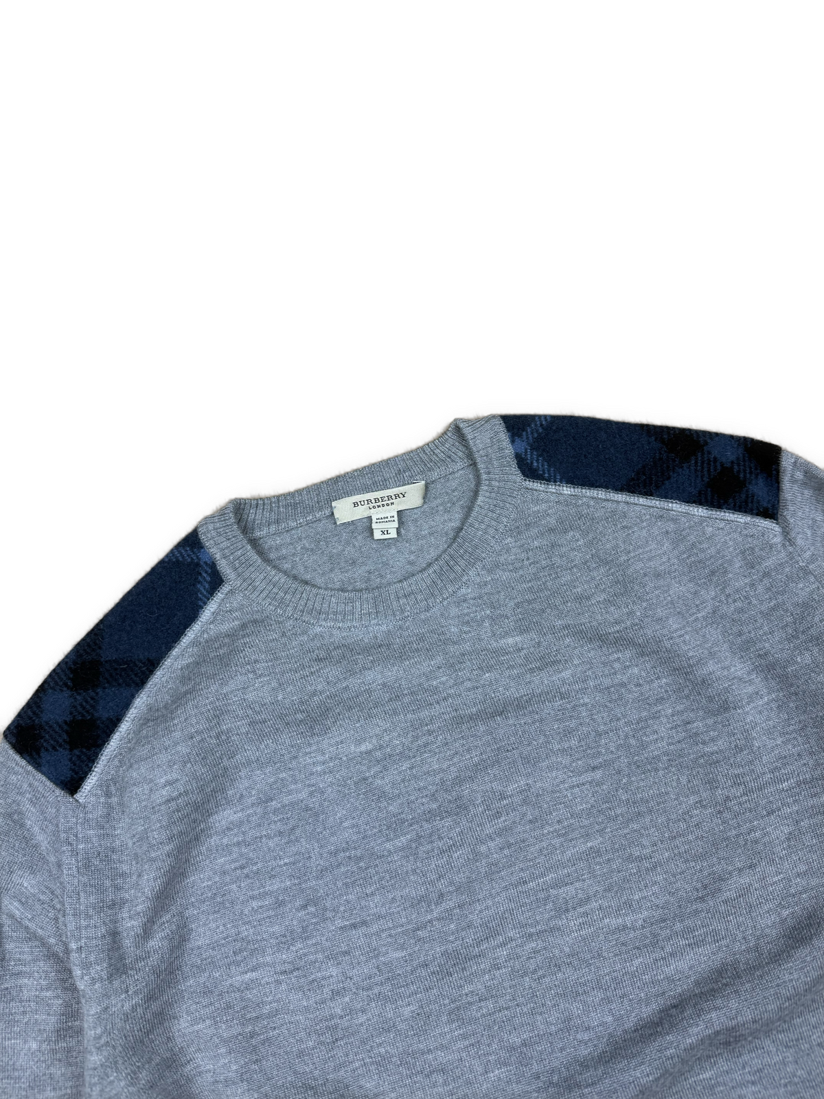 vintage Burberry knittedsweater {L}