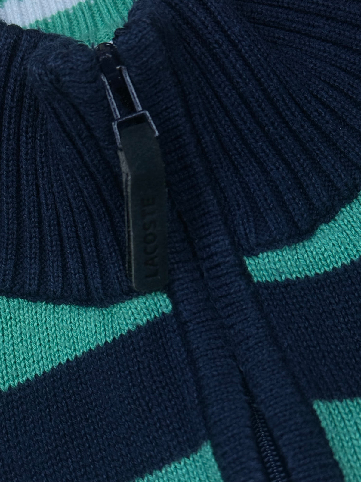 vintage Lacoste quarterzip {M}