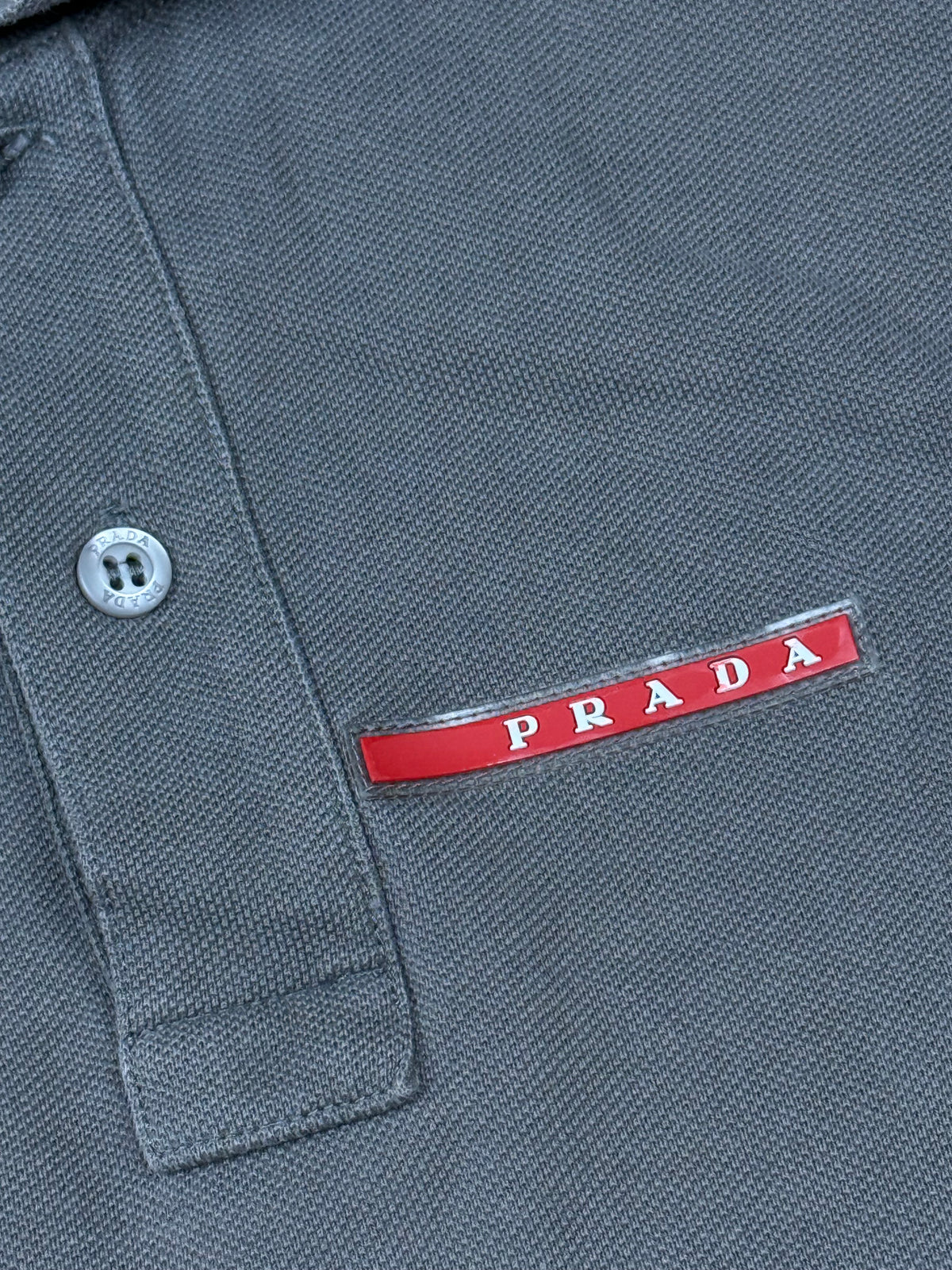 grey Prada polo