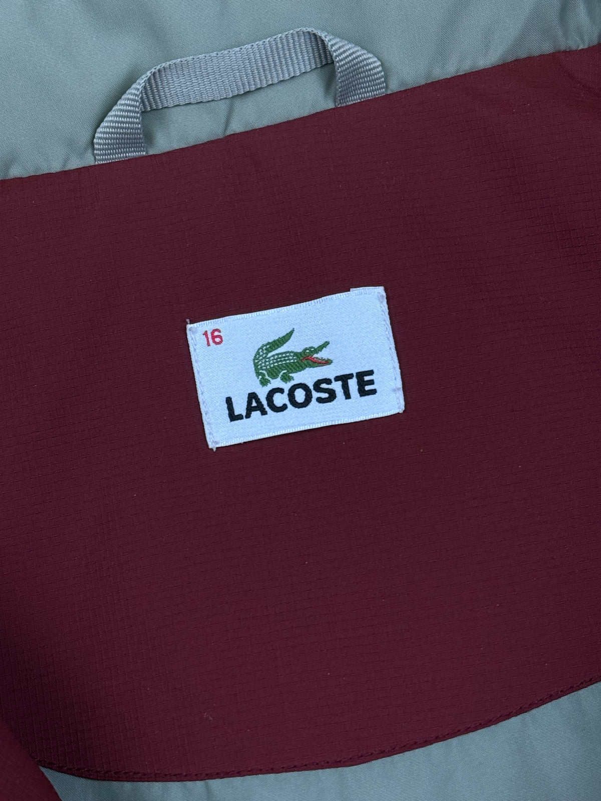 vintage Lacoste vest