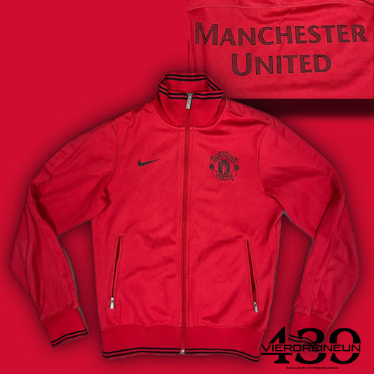 vintage Nike Manchester United trackjacket {S}