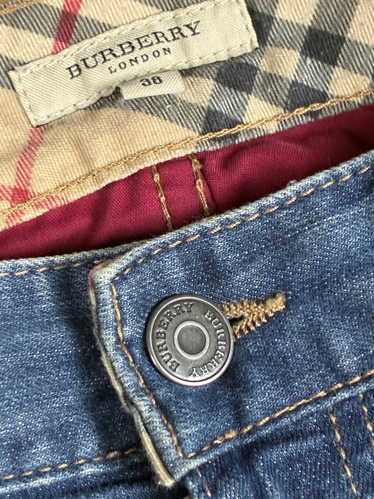 vintage Burberry jeans {L}